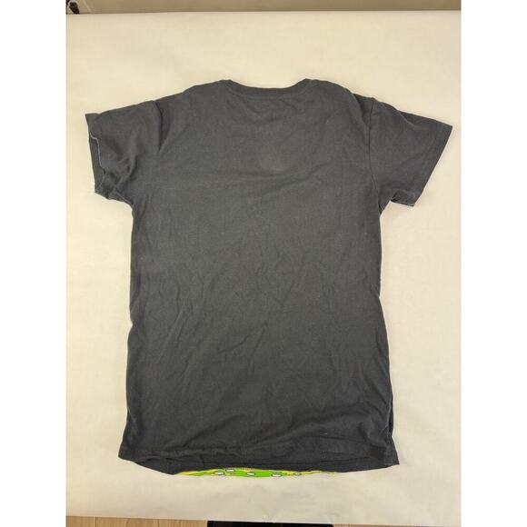 Rick and Morty Wubba Lubba Dub-Dub Dimension 137 Tee Shirt Black Size Medium - Picture 2 of 5